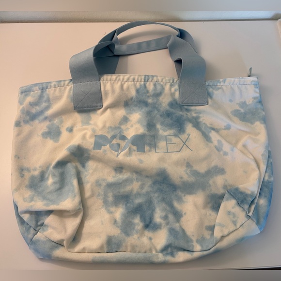 POPFLEX Handbags - POPFLEX Cloud Tie-Dye Tote Bag - Dreamy Blue